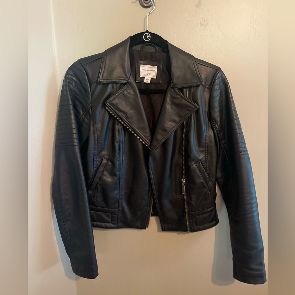 Faux Leather Jacket by Melrose and Market